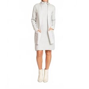 NEW BURGESS SWEATERS travel coat in lather